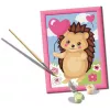 Paint-by-number-Kit Ravensburger CreArt Herziger Igel (Modell 25883) – Malset