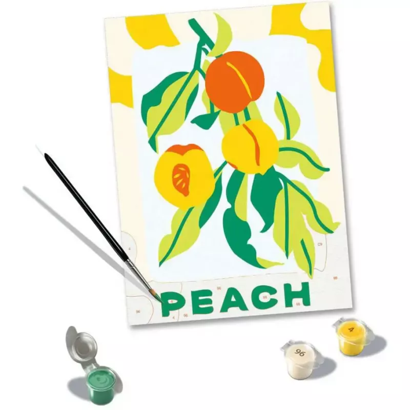 Malset Ravensburger CreArt — Peaches (kreatives Malset, Modell 25517)