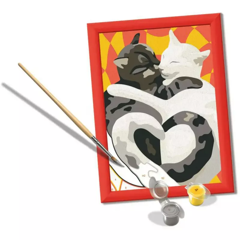 Ravensburger Malset CreArt - Cat Love (kreatives Malset)