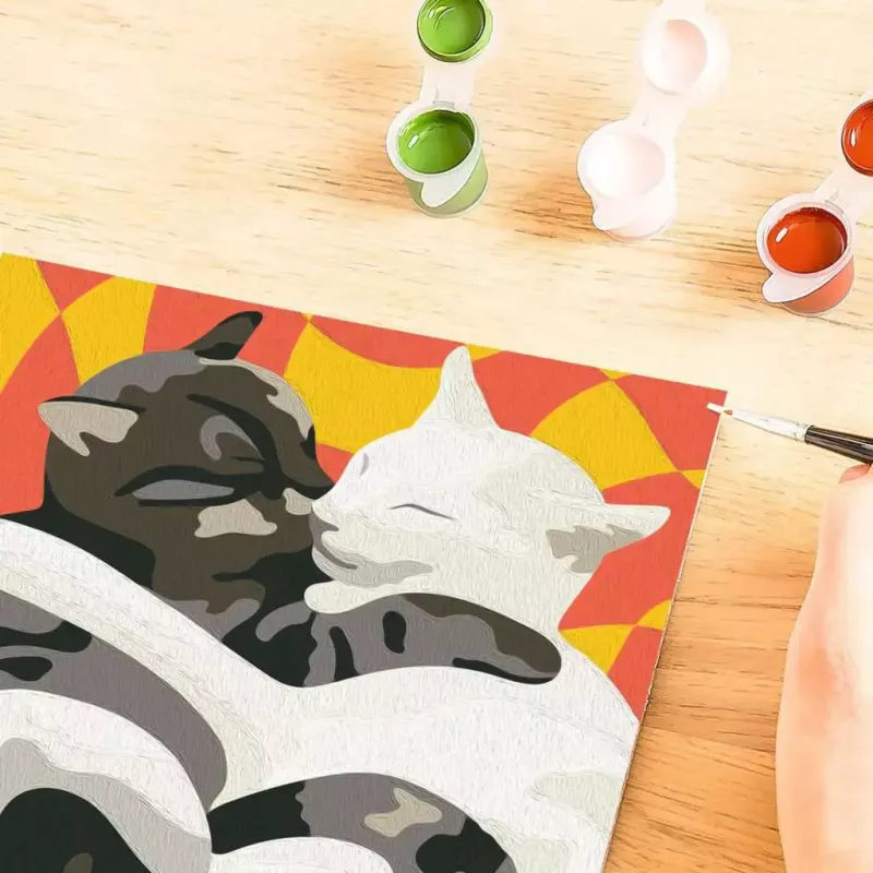 Ravensburger Malset CreArt - Cat Love (kreatives Malset)