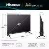 Hisense 40E4QT 101,6 cm (40 Zoll) Full HD Smart TV Wi-Fi Schwarz