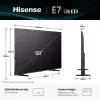 Hisense 58E77Q 147,3 cm (58 Zoll) 4K Ultra HD Smart TV WLAN Schwarz