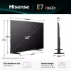 Hisense 65E77Q 165,1 cm (65 Zoll) 4K Ultra HD Smart-TV WLAN Schwarz