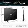 Hisense 85E77Q PRO 2,16 m (85 Zoll) 4K Ultra HD Smart TV Wi-Fi Schwarz