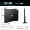 Hisense 85E77Q 2,16 m (85 Zoll) 4K Ultra HD Smart TV WLAN Schwarz