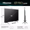 Hisense 75E77Q PRO 190,5 cm (75 Zoll) 4K Ultra HD Smart TV Wi-Fi Schwarz