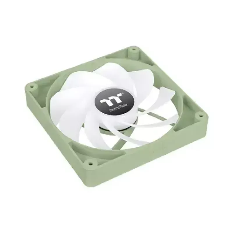 Computergehäuselüfter THERMALTAKE Matcha Grün CT120 120mm, 500–2000 RPM, 1,87 mmH2O, grau, 2 Stück