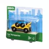 Modellbahn-Autotransporter von Ravensburger BRIO — 2-teilig, Schwarz/Blau/Gelb
