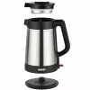 Unold 18715 Wasserkocher 1,5 L 1800 W Schwarz, Edelstahl