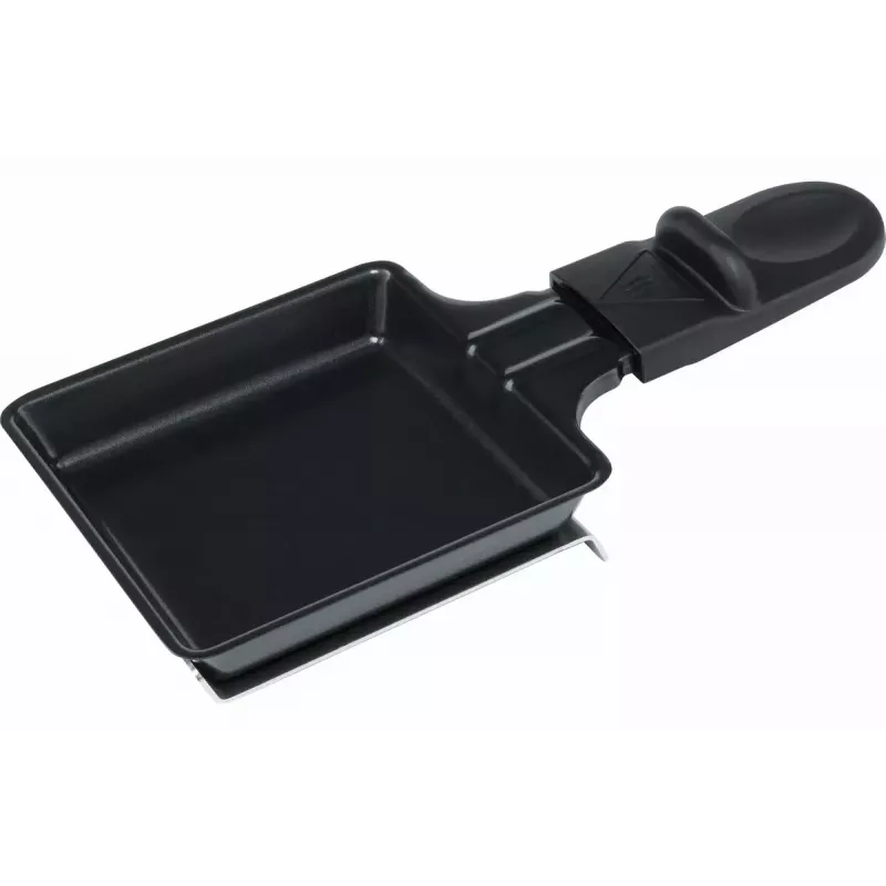 Guss-Raclette RC 104 schwarz/edelstahl