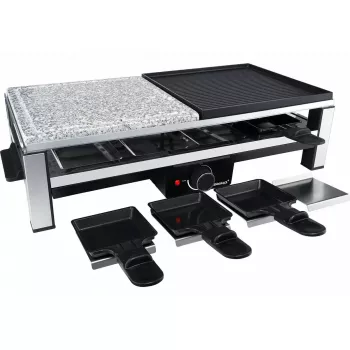 Reiskocher Steba RC 108 2000 W Schwarz Grau Edelstahl