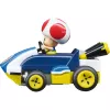 Ferngesteuertes Spielzeugauto CARRERA Mario Kart Mini RC – Toad Paperbox, 2,4 GHz
