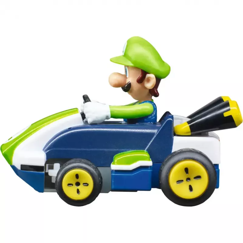 Fernsteuerbares Auto CARRERA Mario Kart Mini 2,4 GHz – Luigi Paperbox