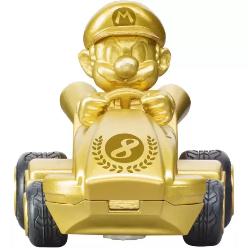 Funkferngesteuerter CARRERA Mario Kart Mini RC — Mario Gold Gold, 2,4 GHz, Papierbox
