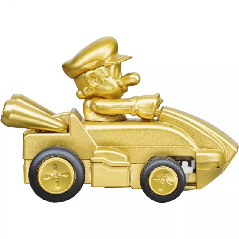 Funkferngesteuerter CARRERA Mario Kart Mini RC — Mario Gold Gold, 2,4 GHz, Papierbox