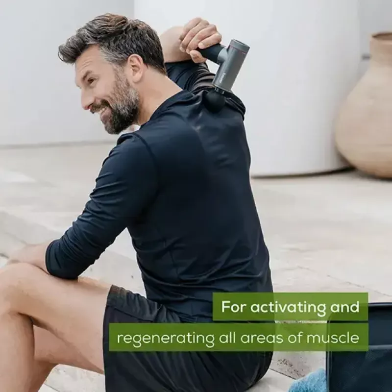 Beurer MG 195 Hot & Cold Triggerpunkt-Massagegerät, grau — Hot & Cold Therapie zur gezielten Muskelentspannung