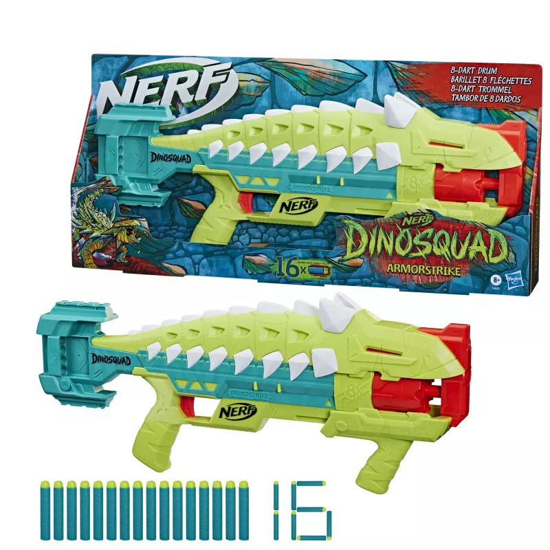 Nerf DinoSquad Armorstrike, Spielzeug-Blaster, 8 Jahr(e), 99 Jahr(e), Dinosaurier, 1 kg