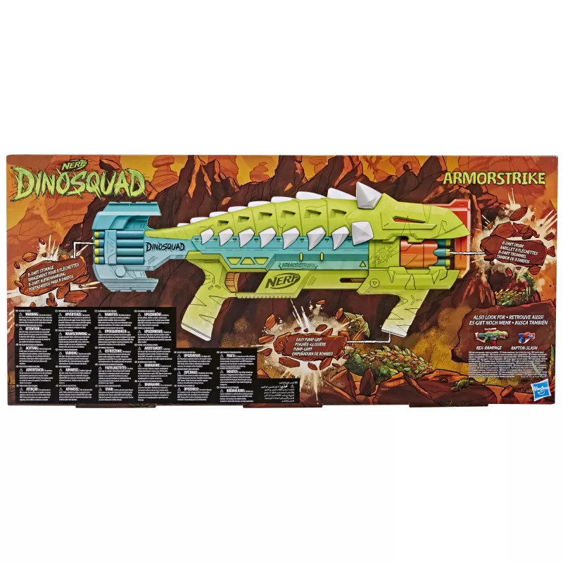 Nerf DinoSquad Armorstrike, Spielzeug-Blaster, 8 Jahr(e), 99 Jahr(e), Dinosaurier, 1 kg