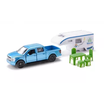 Auto Siku Ford F150 Metall Kunststoff Blau Grün Weiß 3+ Jahre