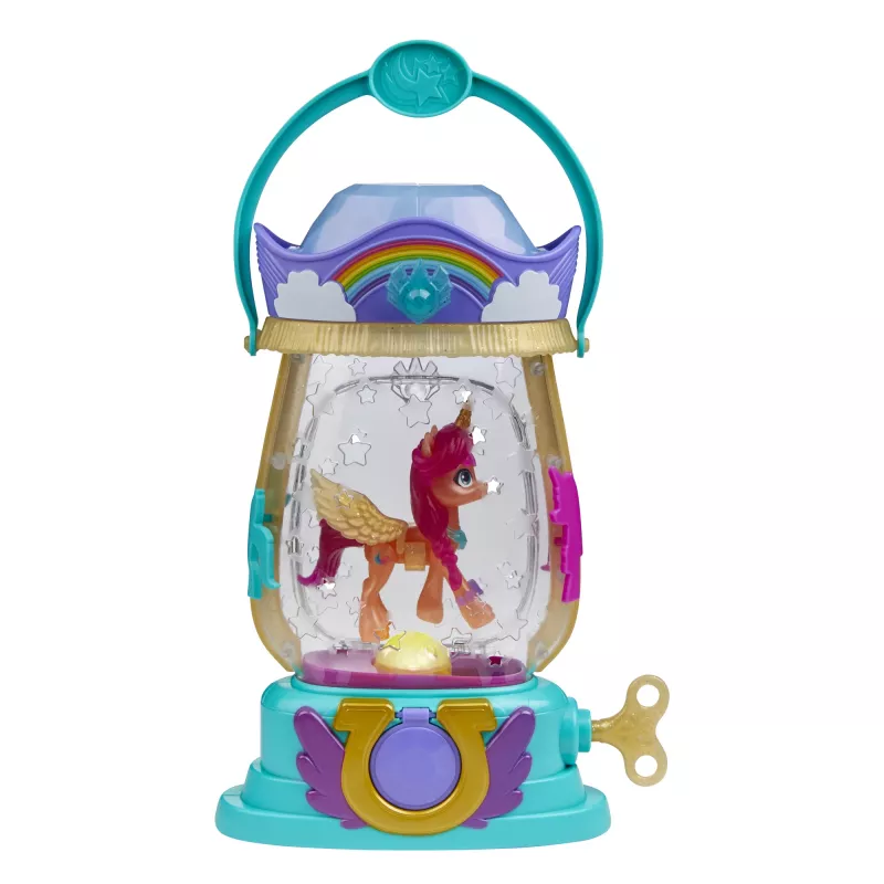 My Little Pony : Eine neue Generation – Film-Sparkle Reveal Laterne Sunny Starscout – Leuchtspielzeug mit 25 Teilen, Überraschungen