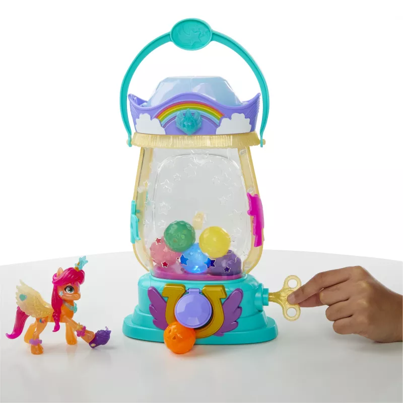 My Little Pony : Eine neue Generation – Film-Sparkle Reveal Laterne Sunny Starscout – Leuchtspielzeug mit 25 Teilen, Überraschungen