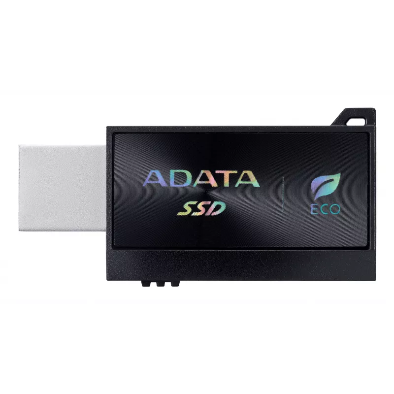 Externe SSD ADATA SC730 1 TB, USB Type-C 3.2 Gen 2, 600/600 MB/s, Schwarz, Kunststoffgehäuse