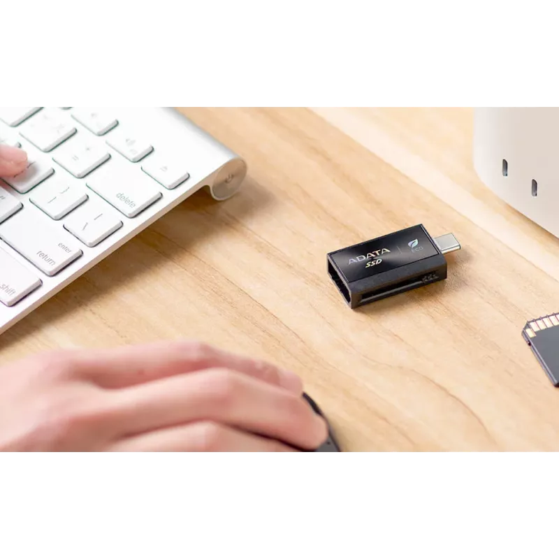 ADATA SC730 512 GB USB Type-C 3.2 Gen 2 (3.1 Gen 2) Schwarz