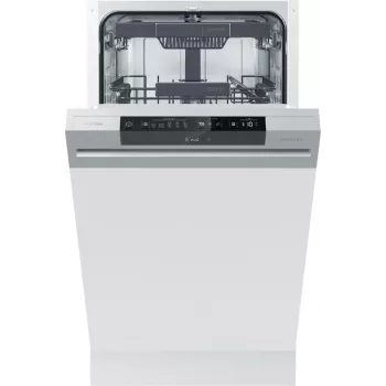 Teilintegrierter Geschirrspüler Gorenje GI 561 D 10 S EB — 11 Maßgedecke, Slimline 45 cm, 45 dB, 9 L/Zyklus