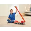 Spielzeug-Rettungskranfahrzeug Simba‑Dickie Feuerwehrmann Sam 2-in-1 (rot/gelb)