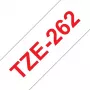 Brother laminiertes Band 36mm, Rot auf Weiß, TZe, Thermotransfer, China, 5 Jahr(e), Brother