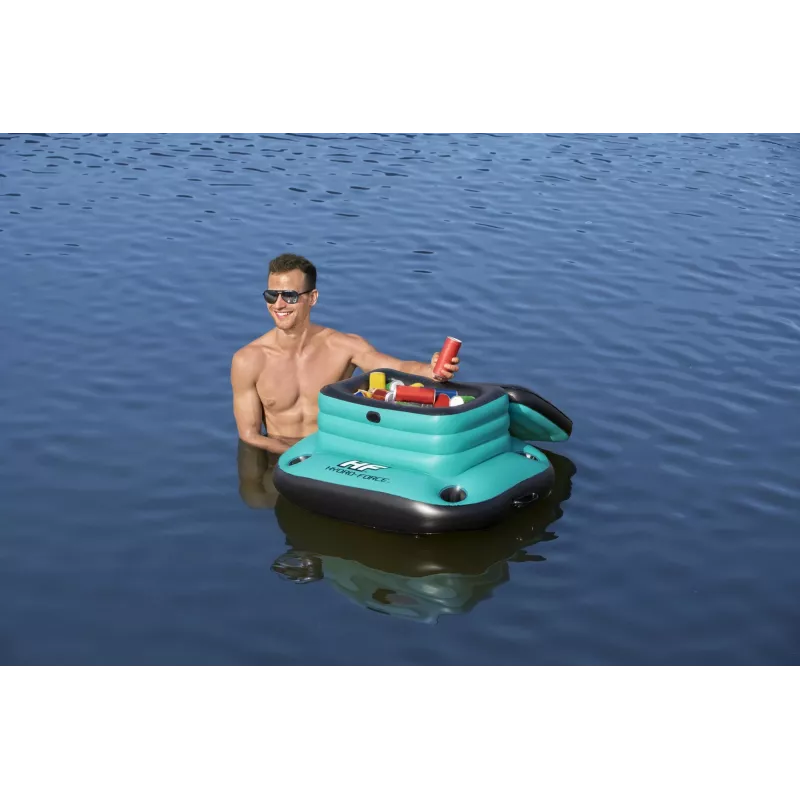 Bestway 43191 Kühlbox 49 L Schwarz, Grau, Orange