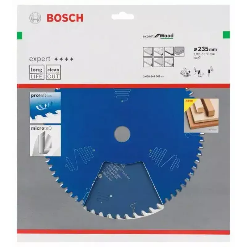 Kreissägeblatt Bosch 2 608 644 066, Ø235 mm, 1 Stück