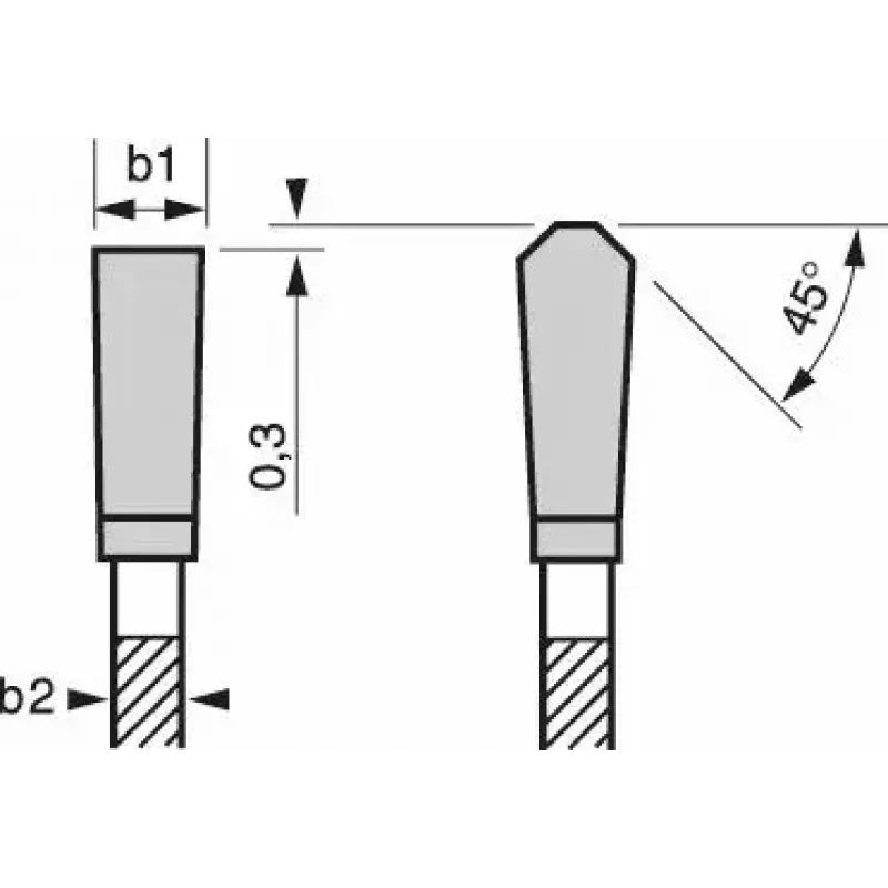Kreissägeblatt Bosch 2 608 641 195 13 cm Bohrungsdurchmesser 2 cm