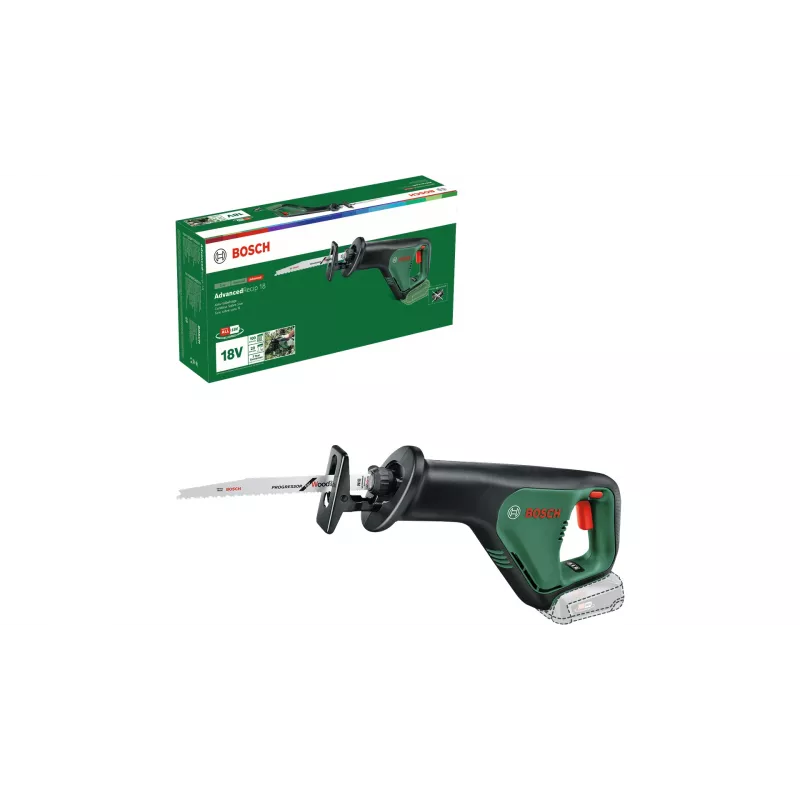 Bosch AdvancedRecip 18 300 spm Schwarz, Grün