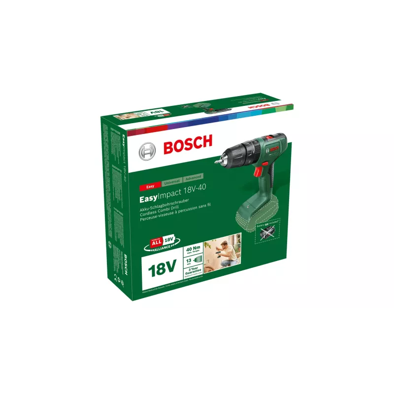 Bosch 0 603 9D8 100 1630 U/min Schwarz, Grün