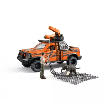 Toy playset Schleich Off-Road Adventure in the Jungle — Jungle theme, plastic figures, ages 3–8