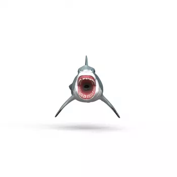 schleich Dinosaurier Megalodon, 4 Jahre, Die Erde erobern, Dinosaurier und Vulkan, Mehrfarbig