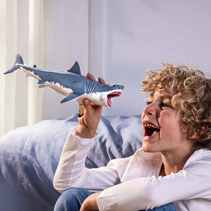 schleich Dinosaurier Megalodon, 4 Jahre, Die Erde erobern, Dinosaurier und Vulkan, Mehrfarbig