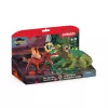 Spielfiguren-Set Schleich Eldrador Creatures Feuer-Dinosaurier vs. Dschungeleidechse, Modell 70834