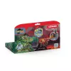 Spielfiguren-Set Schleich Eldrador Creatures Feuer-Dinosaurier vs. Dschungeleidechse, Modell 70834