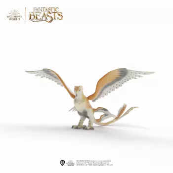 Schleich Wizarding World Phantastische Tierwesen Donnervogel Spielfigur, realistische Nachbildung, Sammelfigur