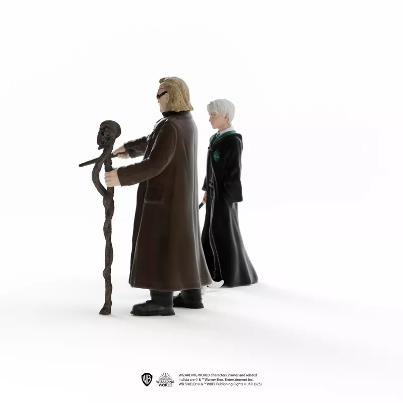 Schleich Spielfiguren-Set Wizarding World: Mad-Eye Moody und Draco Malfoy mit Frettchen