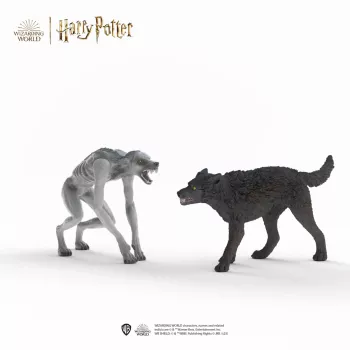 Schleich Wizarding World Spielset Harry Potter Werwolf vs. Animagus Figuren, Sammelfiguren