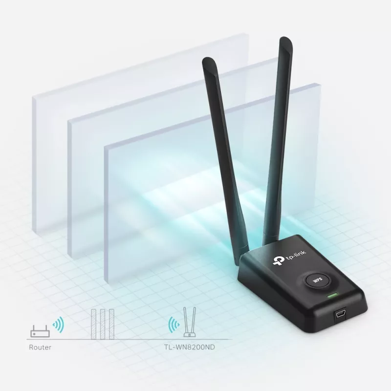 TP-Link TL-WN8200ND Netzwerkkarte WLAN 300 Mbit/s