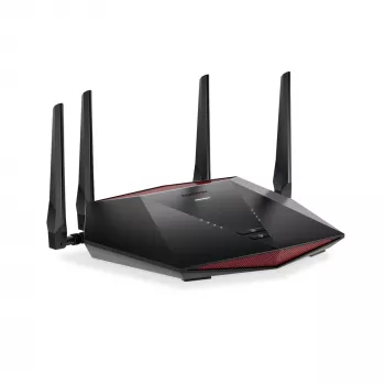 NETGEAR Nighthawk XR1000 WiFi 6 Gaming-Router, Wi-Fi 6 (802.11ax), Dualband (2,4 GHz / 5 GHz), Ethernet LAN, Schwarz, Tischrouter