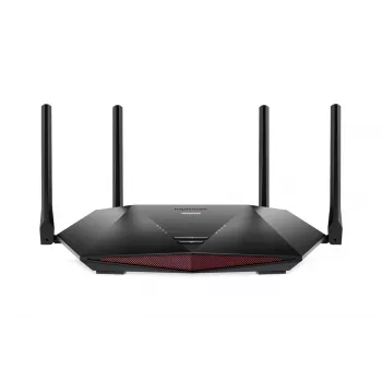 NETGEAR Nighthawk XR1000 WiFi 6 Gaming-Router, Wi-Fi 6 (802.11ax), Dualband (2,4 GHz / 5 GHz), Ethernet LAN, Schwarz, Tischrouter