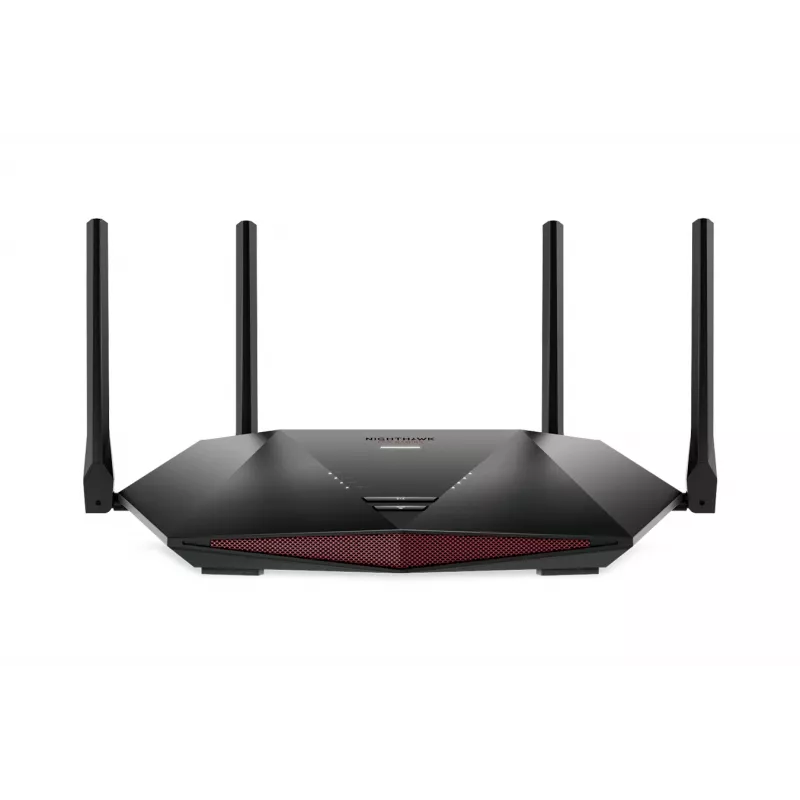 NETGEAR Nighthawk XR1000 WiFi 6 Gaming-Router, Wi-Fi 6 (802.11ax), Dualband (2,4 GHz / 5 GHz), Ethernet LAN, Schwarz, Tischrouter