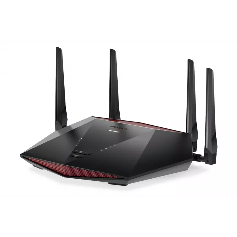 NETGEAR Nighthawk XR1000 WiFi 6 Gaming-Router, Wi-Fi 6 (802.11ax), Dualband (2,4 GHz / 5 GHz), Ethernet LAN, Schwarz, Tischrouter