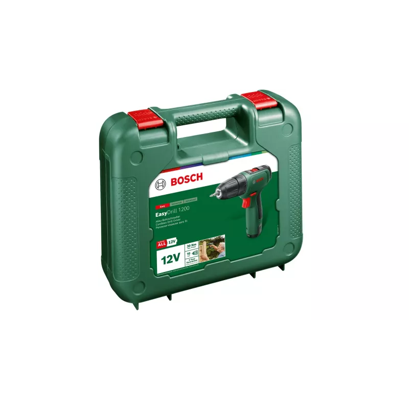 Bosch EasyDrill 1200 1500 RPM Keyless 940 g Schwarz, Grün