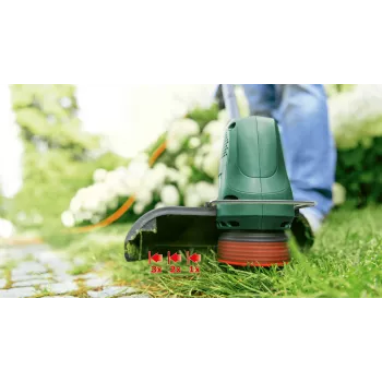 Bosch EasyGrassCut 23 23 cm 280 W AC Schwarz, Grün
